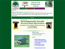 Tablet Screenshot of heritagefarms.biz
